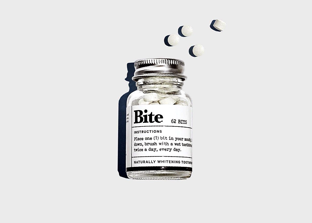 Bite Fresh Mint Toothpaste Bits, 62 bits (1 oz)