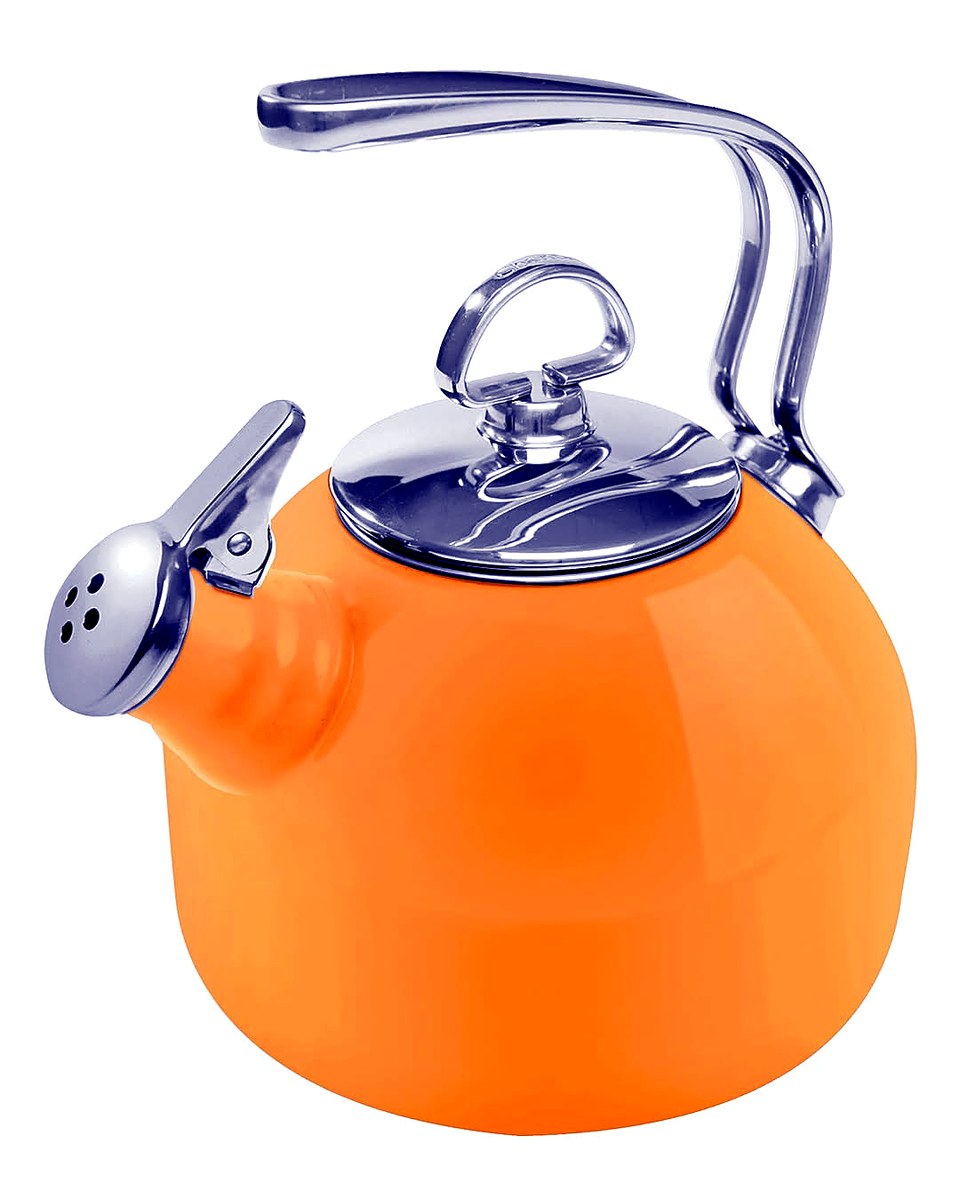 Chantal Enamel-on-Steel Classic Teakettle (1.8 Qt.)