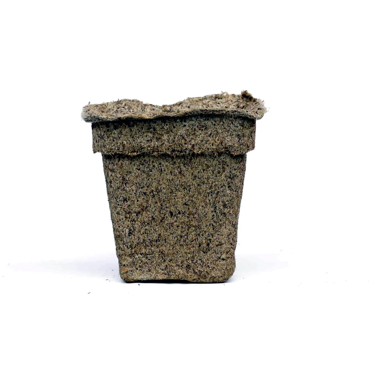 CowPots #3 Square Seed Starter Pots, 18 Pack