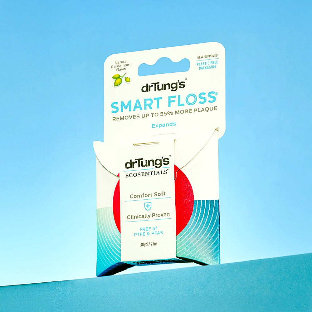 Dr. Tung's Smart Floss, Natural Cardamom, 30 yds