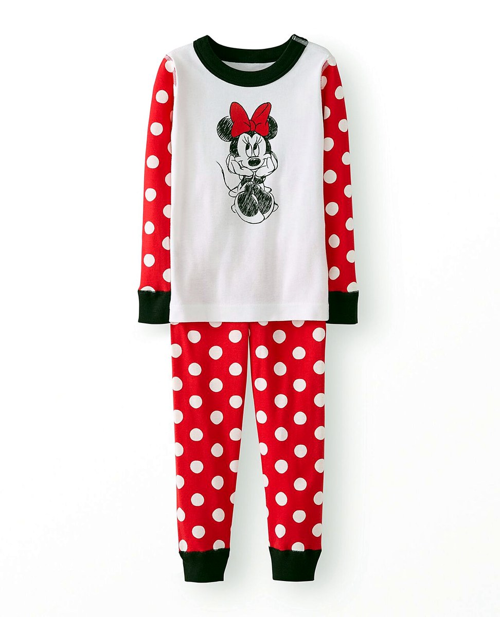 Minnie Mouse Long John Pajama Set