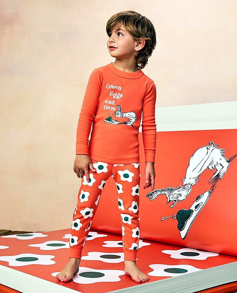 Dr. Seuss Long John Pajama Set