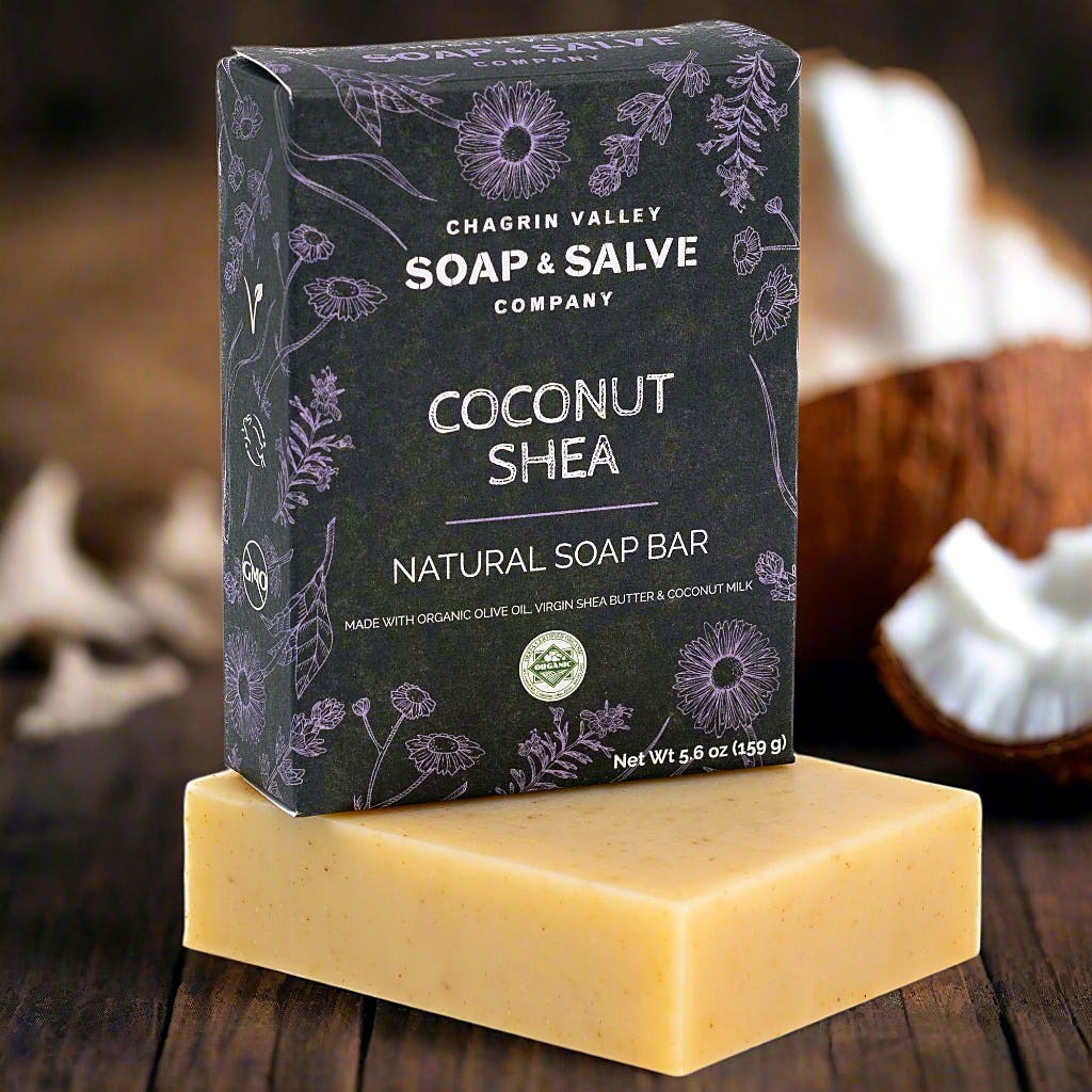 Natural Soap Bar, Coconut Shea β 5.6 oz