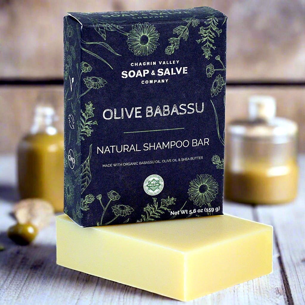 Shampoo Bar, Olive & Babassu — 5.6 oz