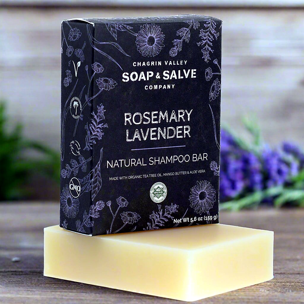 Shampoo Bar, Rosemary Lavender — 5.6 oz