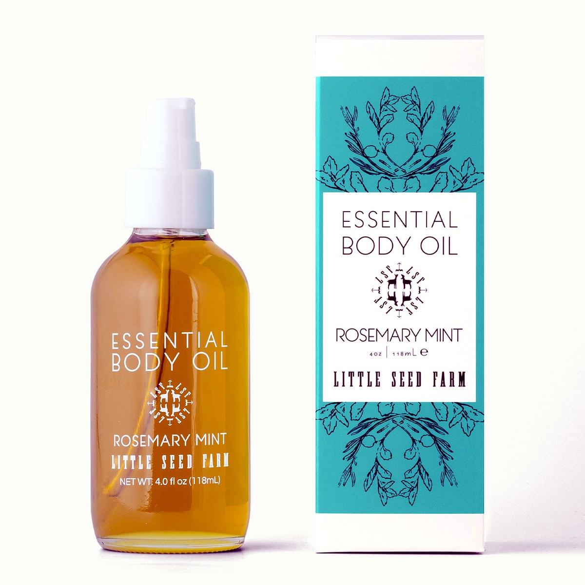 Body Oil, Rosemary Mint — 4 oz