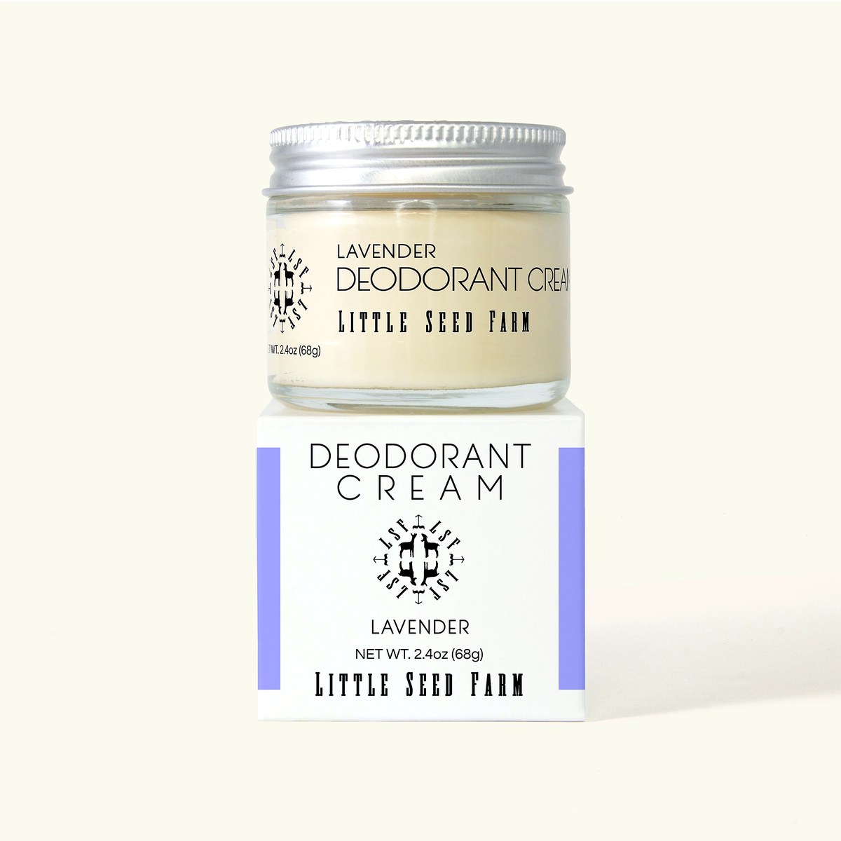 Deodorant Cream, Lavender — 2.4 oz