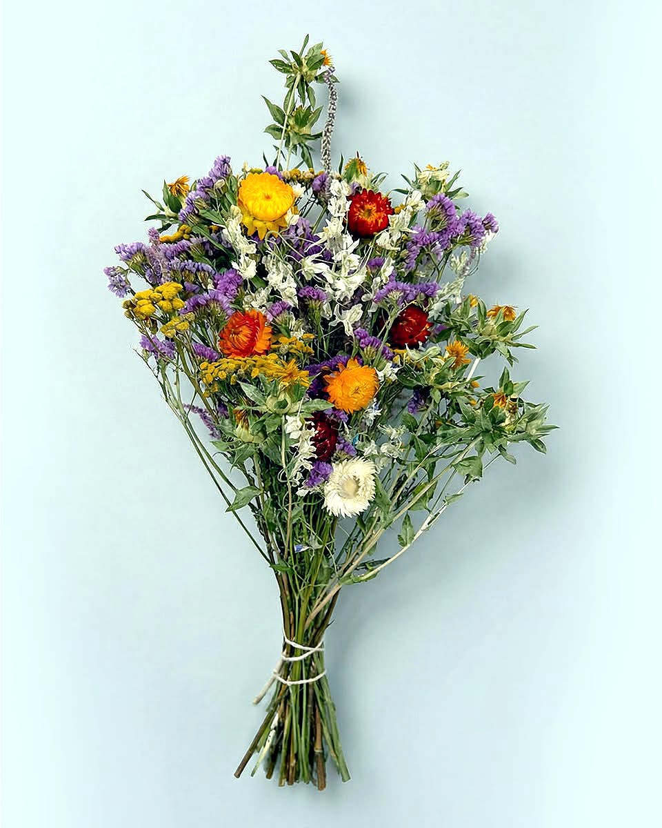 Aurelia Dried Spring Flower Bouquet