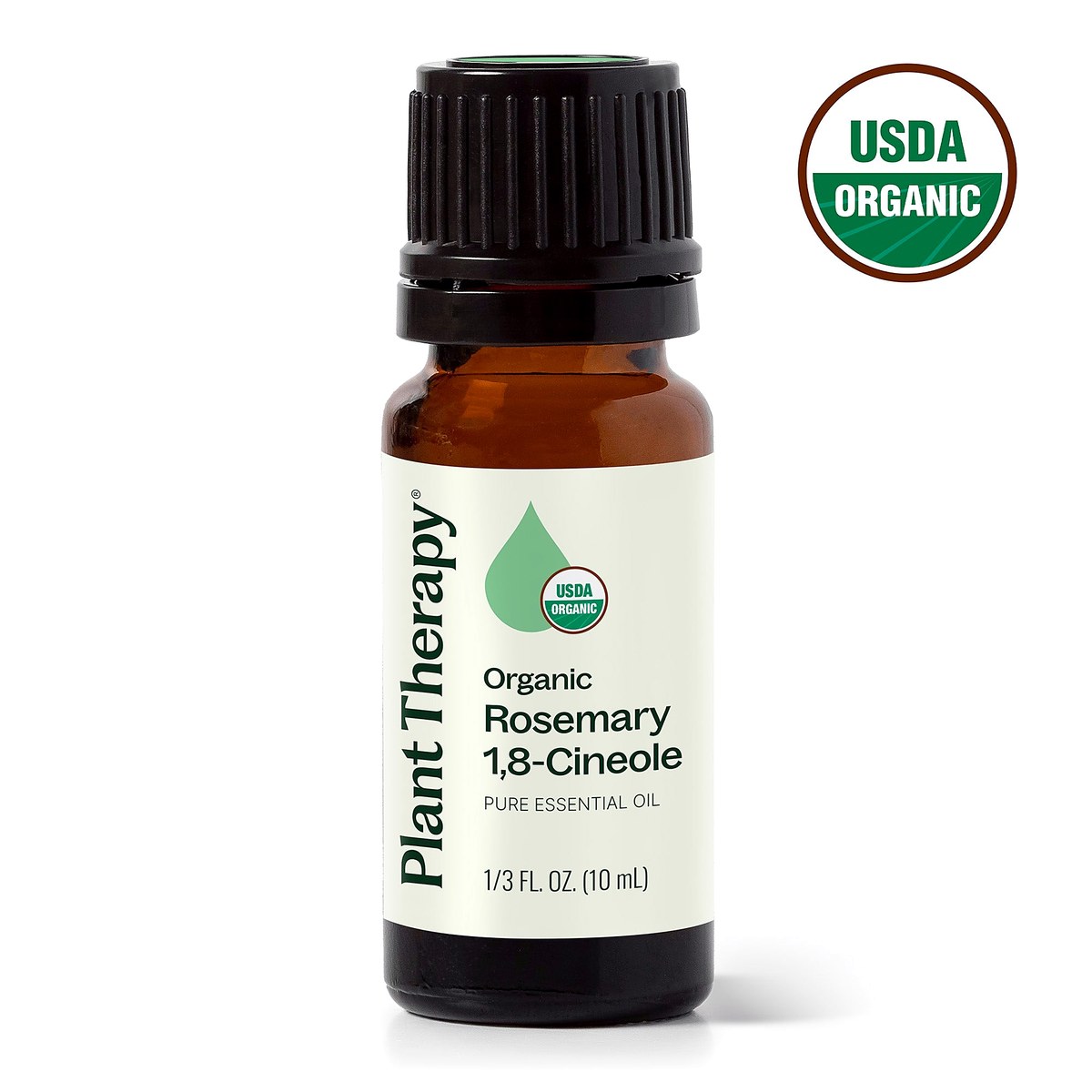 Organic Rosemary (1,8-Cineole) Essential Oil β 10 mL