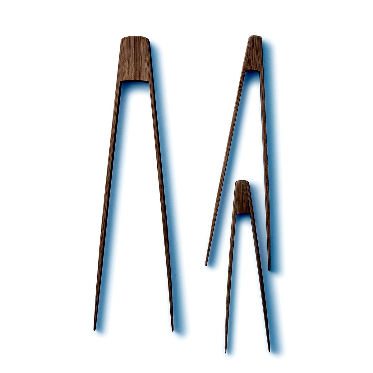 bambu Bamboo Kitchen Tongs Set (3-Piece)