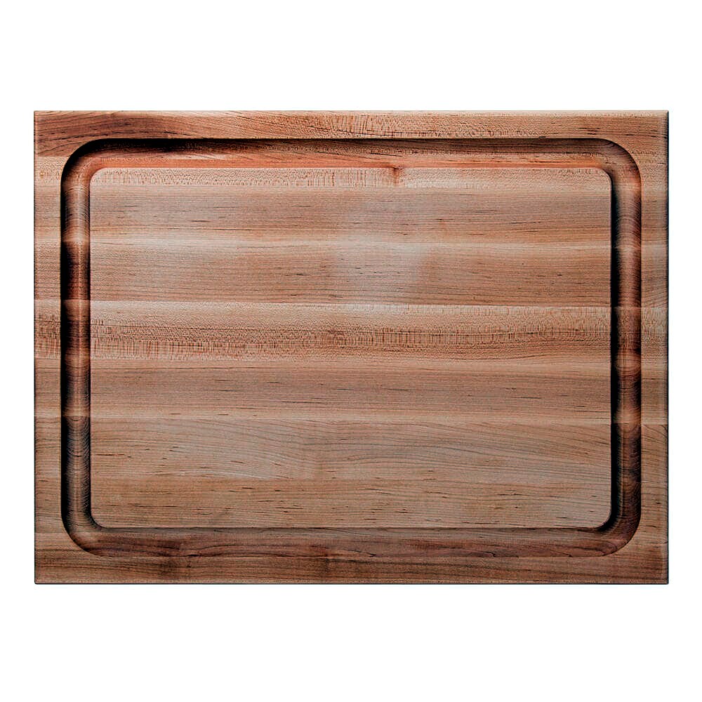 Maple Cutting Board With Juice Groove, 1-1/2" Thick (CB Series), 20"x15"