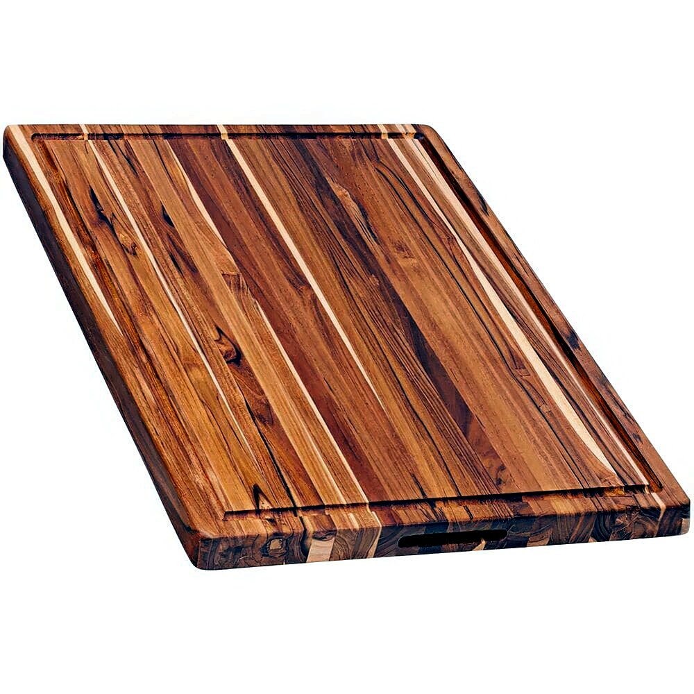 Traditional Teak Carving Board w/ Juice Canal (M) 109, 20"x15"x1.5"