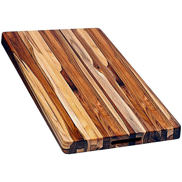 Traditional Teak Cutting Board (M) 106, 20"x15"x1.5"