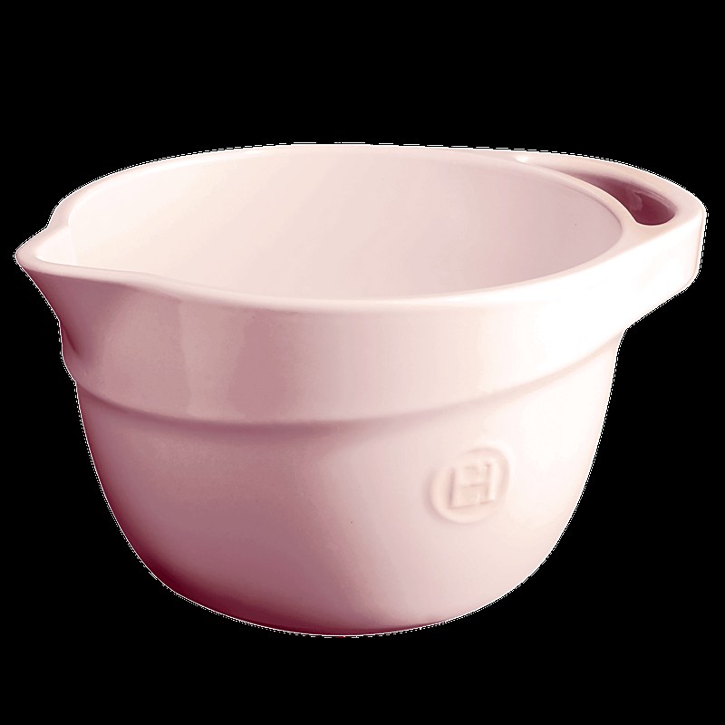 Emile Henry Ceramic Mixing Bowl — Small (2.6 Qt, Clay)