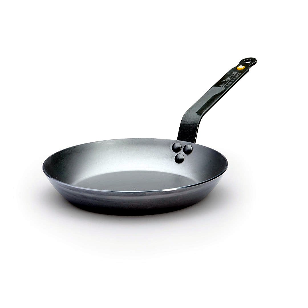 de Buyer Mineral B Classic Carbon Steel Fry Pan, 9.5-Inch