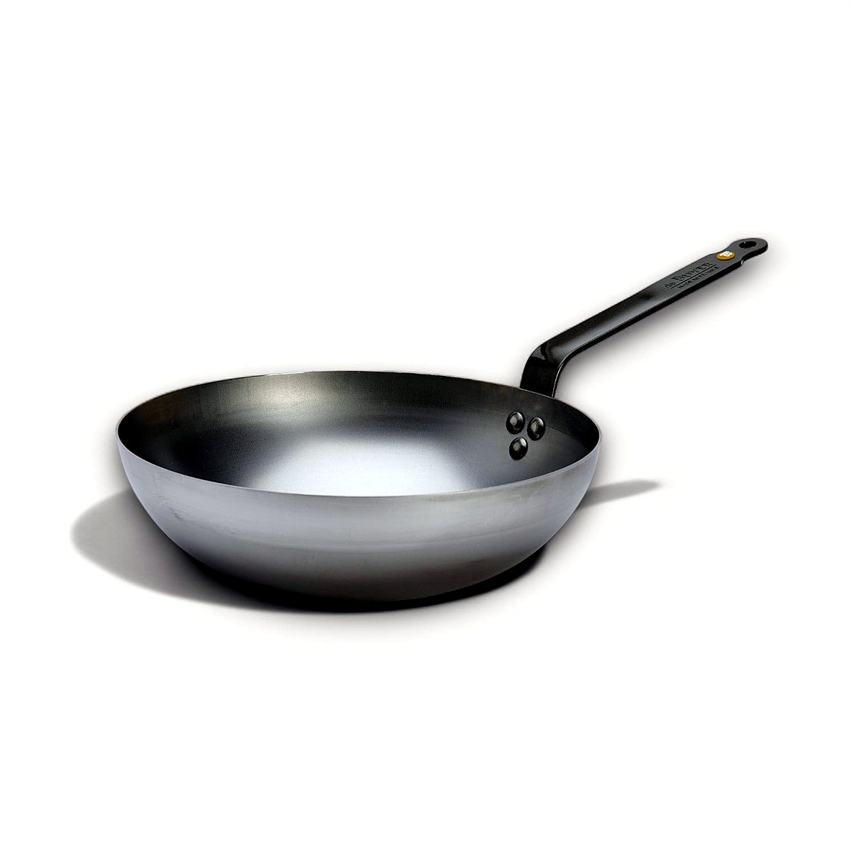 de Buyer Mineral B Carbon Steel Wok, 11-Inch