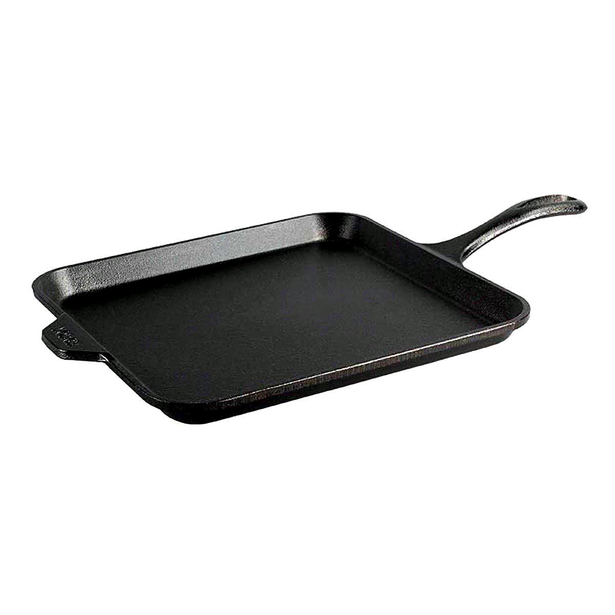 Lodge 11-Inch Seasoned Cast Iron Square Griddle