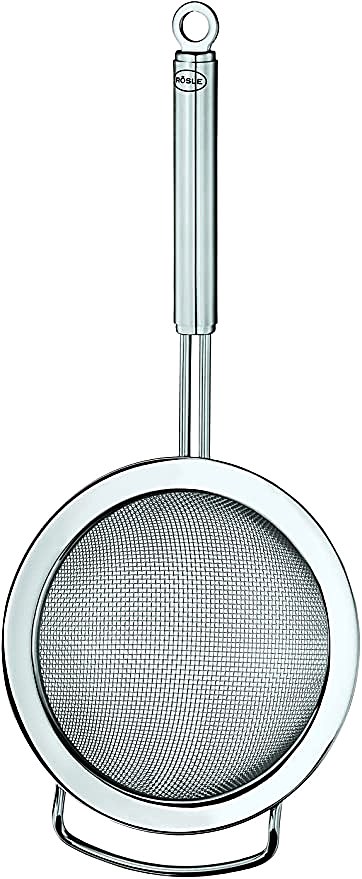 Rösle Stainless Steel Coarse Mesh Kitchen Strainer, 7.9-Inch