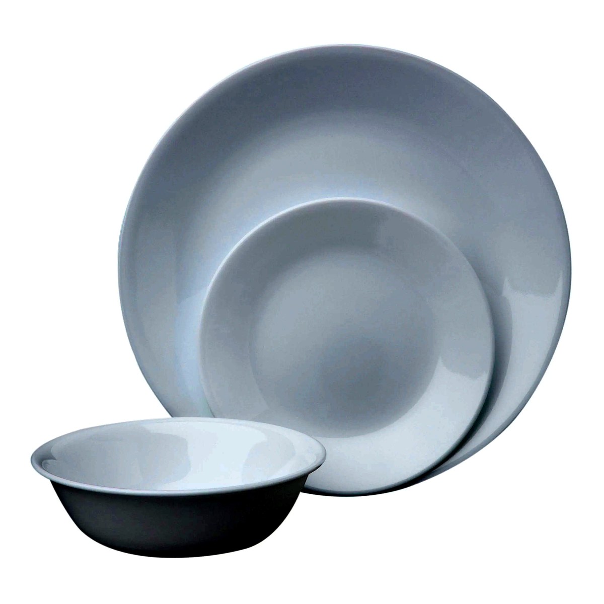 Corelle Winter Frost White 18-Piece Dinnerware Set, Service for 6