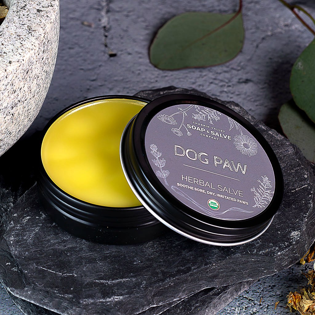 Organic Dog Paw Salve, 2 oz Tin