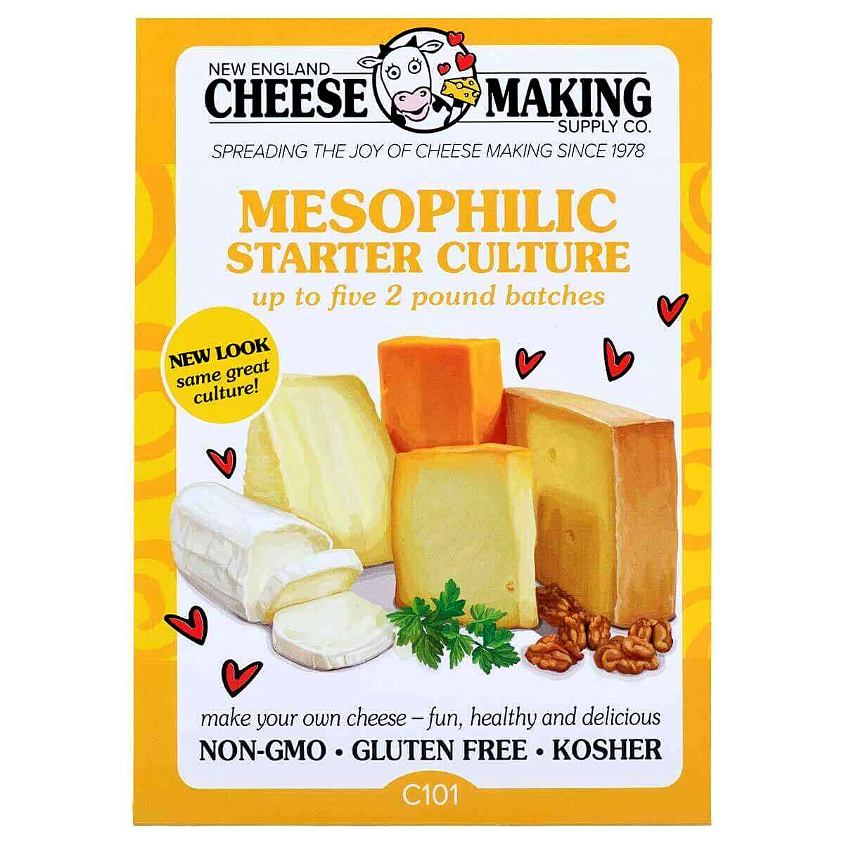 Mesophilic Starter Culture, 5 Packets