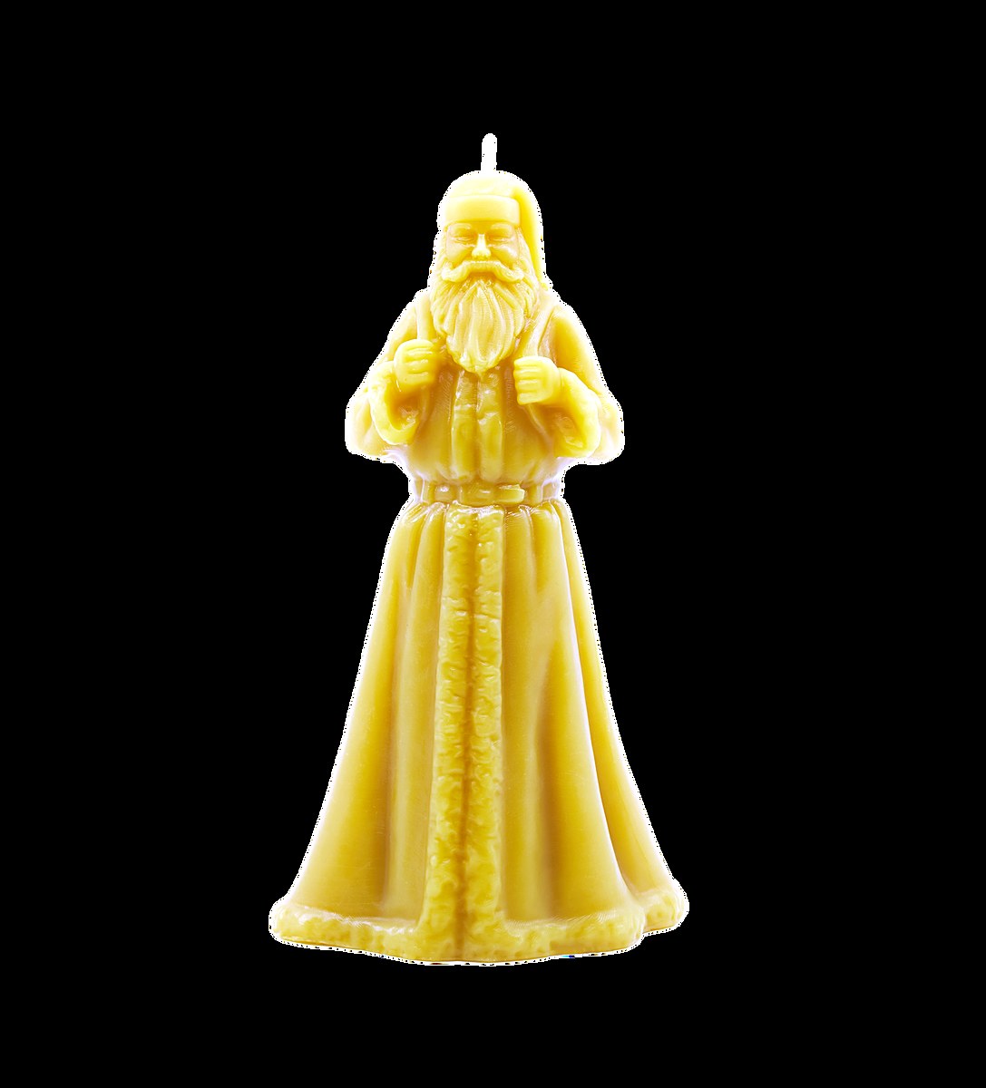 Old St. Nick Beeswax Candle