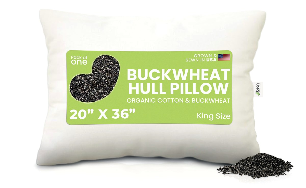 Organic Buckwheat Hull Pillow