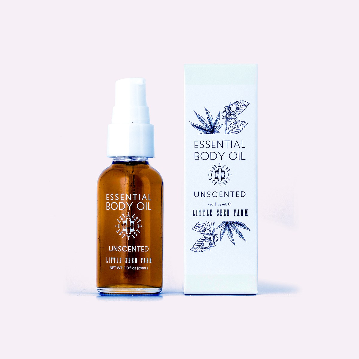 Little Seed Farm Unscented Body Oil -- 1.0 oz