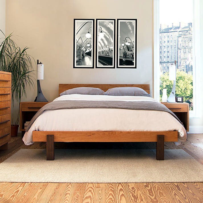 Modern American Platform Bed