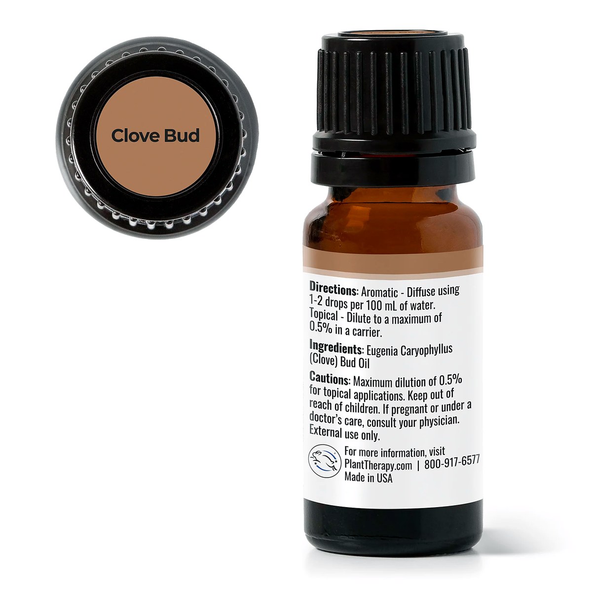 Plant Therapy Organic Clove Bud Essential Oil, 10 mL