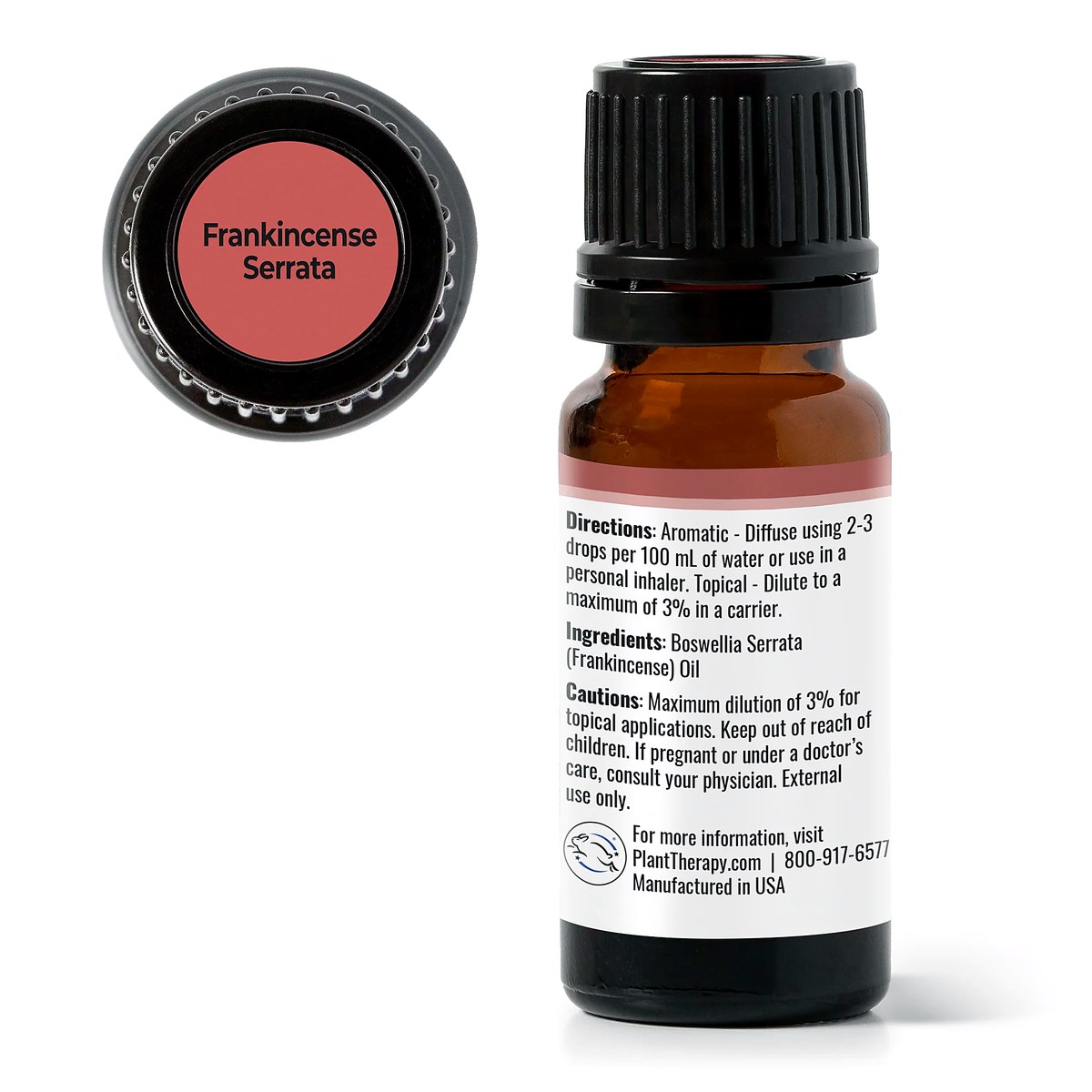 Plant Therapy Organic Frankincense Serrata Essential Oil, 10 mL