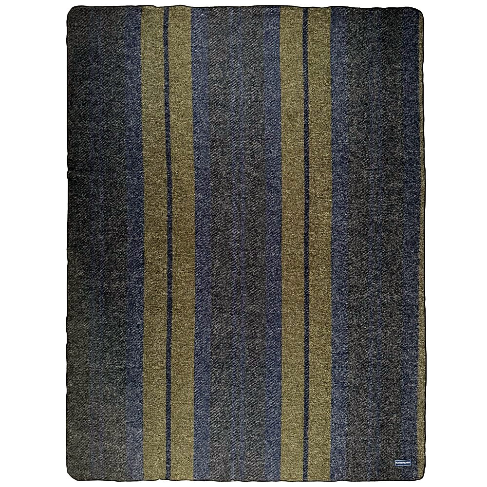 Faribault Mill Timberline Stripe Wool Throw